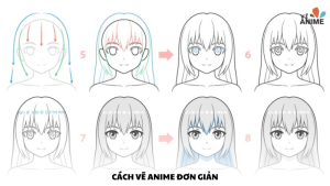 cách vẽ anime đơn giản