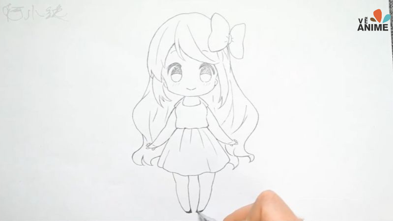 vẽ anime cute